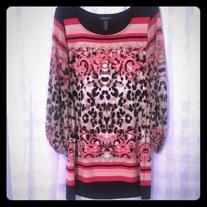 VALERIE STEVENS Modern Leopard print dress